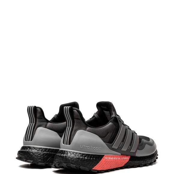 adidas Ultra Boost All Terrain mens shoes - Black/gray/shock red